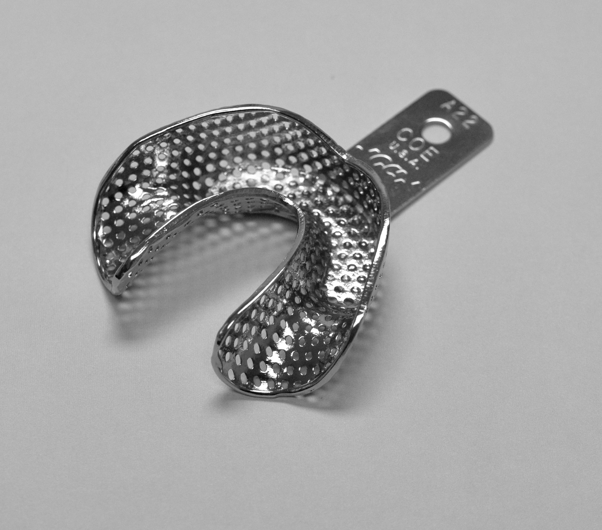 Coe Nickel-Plated Metal Perforated Depressed Anterior Denture Impression Trays, Full Set, 6/Pk, 268006 thumbnail 10