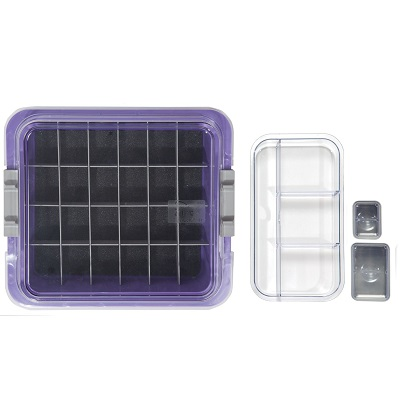 Procedure Tubs, Complete Tub Kit, Neon Purple, 1/Pk, 20Z455R thumbnail 8