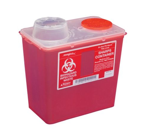 Monoject 14qt Chimney-Top Red Large Sharps thumbnail 2