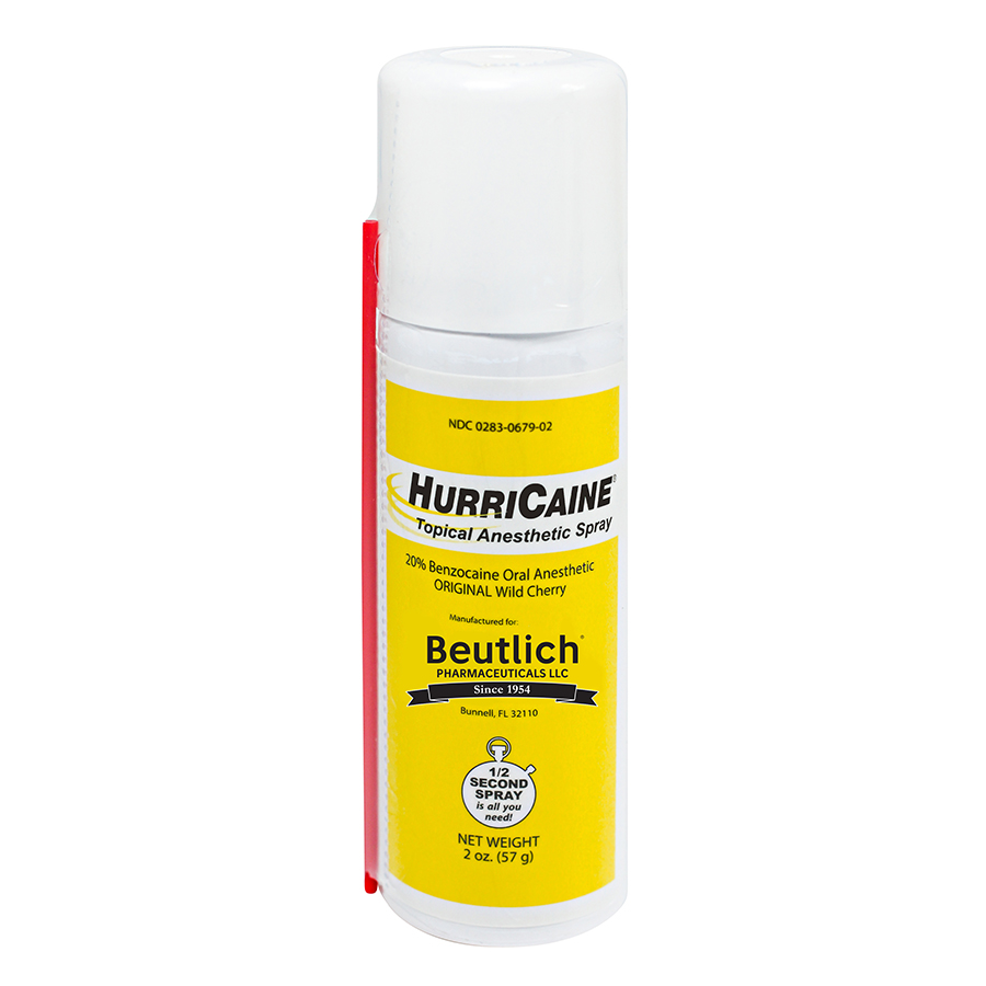 HurriCaine Topical Anesthetic Spray Wild Cherry Kit Ea thumbnail 2