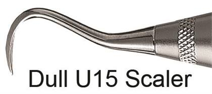 Scaler Dull Single End Size U15 #6 Satin Steel Immunity Steel Ea thumbnail 7