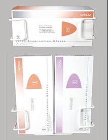 Hold-It Surgical Glove Box Holder, Single/Double, 11" x 4" x 4", White, 1/Pk, 1858 thumbnail 5