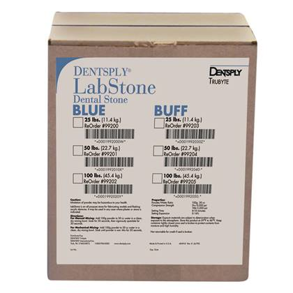 Labstone® Blue Dental Stone 25lb Carton - Labstone® Blue Dental Stone 25lb Carton - Image 1