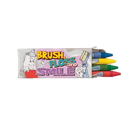 Dental Themed Crayon Box 50Bxs/Pk thumbnail 3