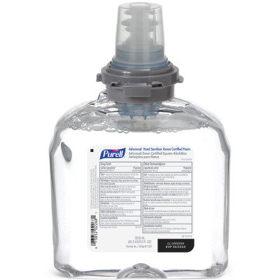 Gojo TFX Green Cert Foam Hand Sanitizer 1200mL (2) product image