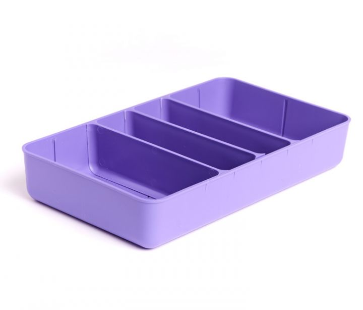 Drawer Organizer 11.5x6.6x2" Size 17 Neon Purple Ea thumbnail 5