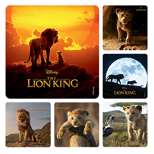 Stickers Disney Lion King Assorted 100/Rl product image