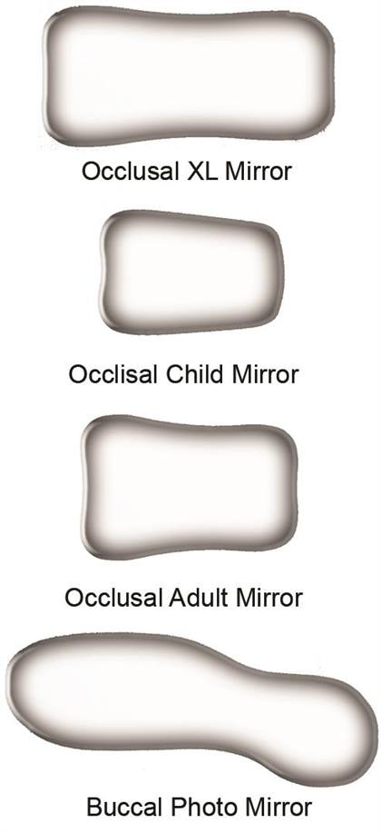-OCCLUSAL CHILD PHOTOGRAPIC MIRROR - -OCCLUSAL CHILD PHOTOGRAPIC MIRROR - Image 1