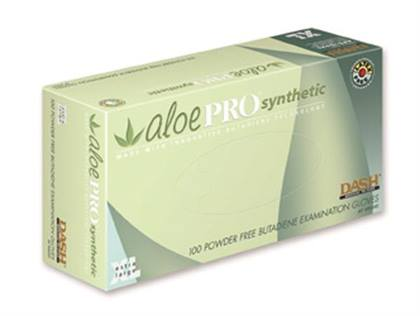 -Aloepro SM Synthetic PF Txt Green Gloves (100) - -Aloepro SM Synthetic PF Txt Green Gloves (100) - Image 1