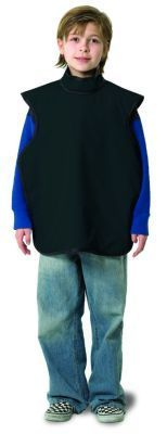 Child Apron Lead Free Charcoal W/Out Collar - Child Apron Lead Free Charcoal W/Out Collar - Image 1