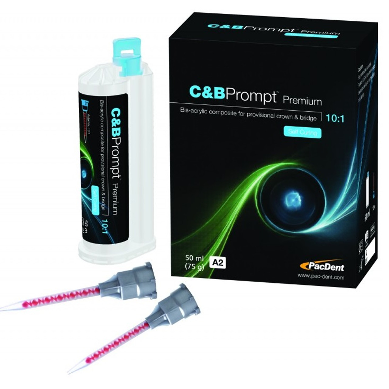 C&B Prompt Temporary Material 50 mL Shade A2 Cartridge Refill Package thumbnail 9