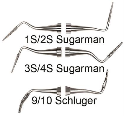 Periodontal Bone File, Double-Ended, # 3S/4S Sugarman, Buccal/Lingual, # 2 Octagon, 1/Pk, FS3/4S thumbnail 13