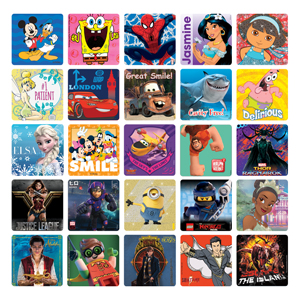 Bite Block Covers, Clear, 1" x 2", 1000/Pk, PS500 image