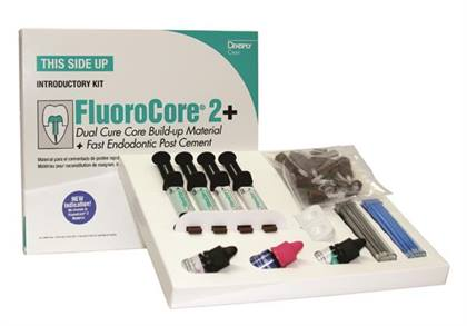 FluoroCore 2+ Core Build-Up Material, Dual-Cure, Regular Set, Syringe Refill, 4.75 g, Blue, 4/Pk, 612402 thumbnail 12