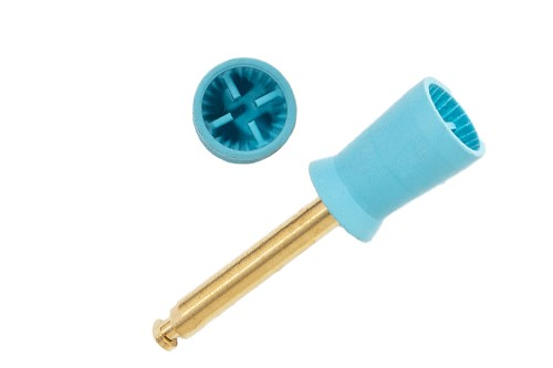 Prophy Cups, Non-Latex, Latch Mandrel, Rib &amp; Web, Aqua Unscented, 144/Pk, 402-S-144 thumbnail 3