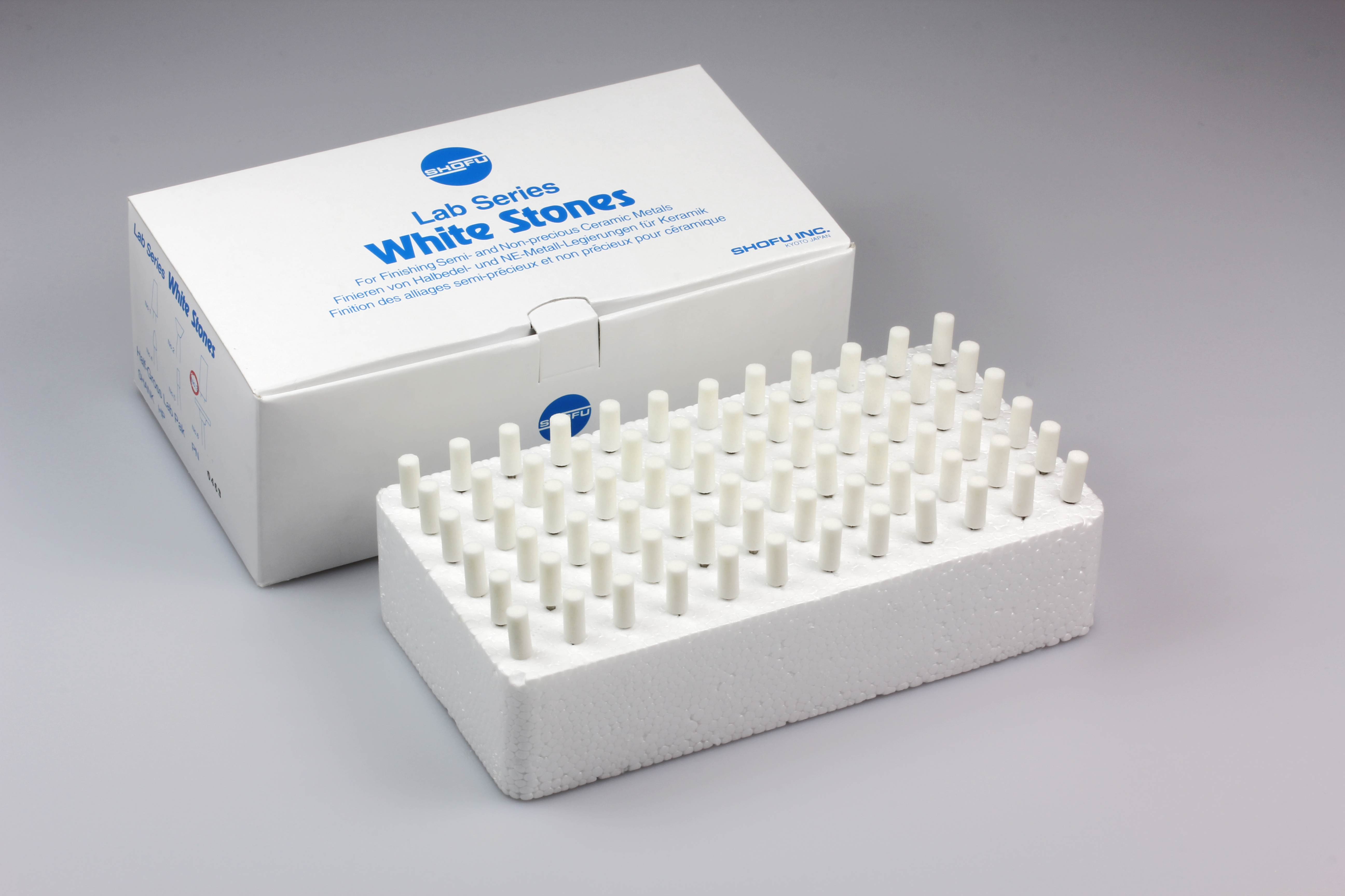 Lab Series Aluminum Oxide Mounted Stones White 72/Bx thumbnail 5