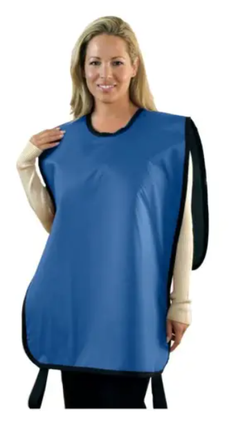 Lead Free Protective Panoramic Apron Blue thumbnail 2