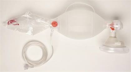 -Resuscitator, Manual Adult Mask w/Bag Reservoir - -Resuscitator, Manual Adult Mask w/Bag Reservoir - Image 1