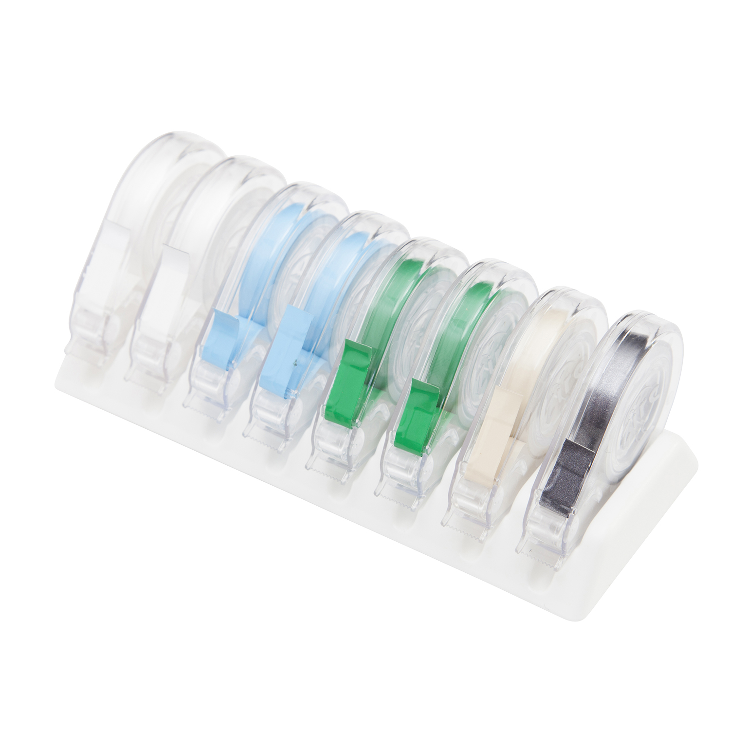 E-Z ID Tape System Kit, 3' x 1/4", Assorted Pastel, 8/Pk, 70Z305 thumbnail 14