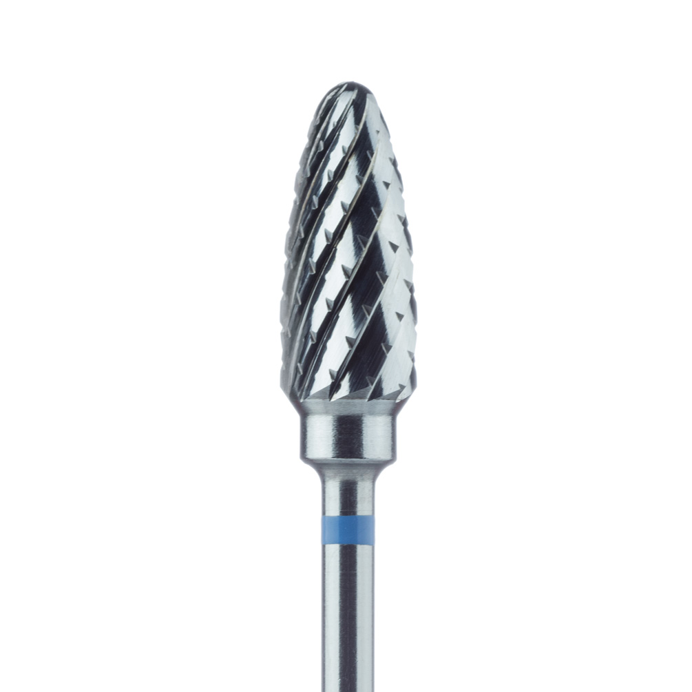 Laboratory Carbide Bur, HP, Special Cross Cut, # 251GM, 6.0 mm, Medium, Blue, 1/Pk, HM251GM-060-HP thumbnail 8