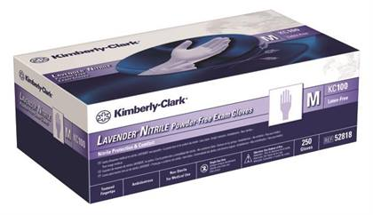 KC100 Lavender Nitrile Exam Gloves, Powder-Free, Extra Large, 230/Box thumbnail 15