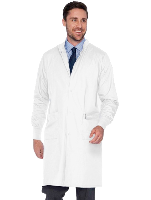 Lab Coat 2 Pockets X-Small White Unisex Ea product image