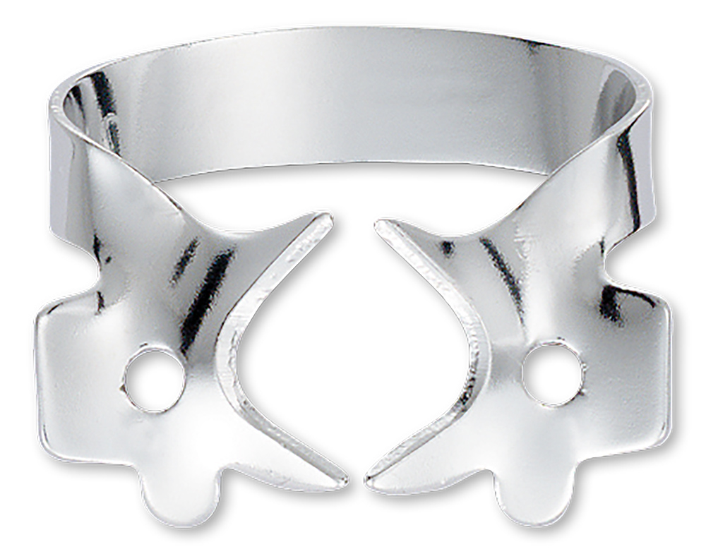 Hygenic Rubber Dam Clamp, Gloss Finish, # 8A, Winged, 1/Pk, H02759 thumbnail 13