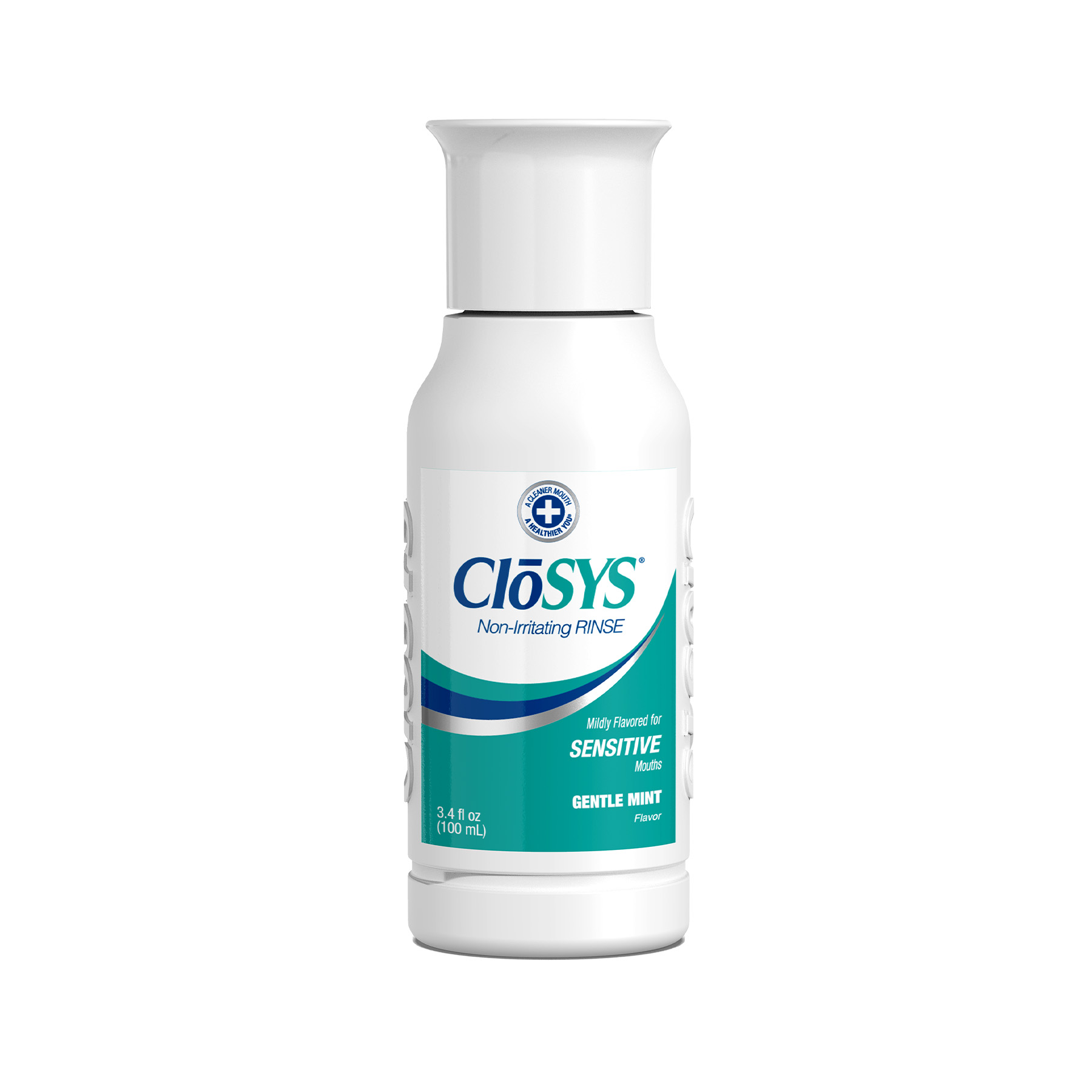 CloSYS Rinse Sensitive Flavored 3.4oz 48/Cs thumbnail 2