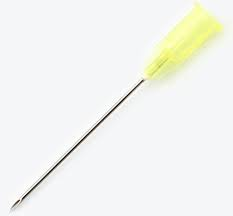 Hypodermic Needle 20gx1" Yellow Conventional 100/Bx product image