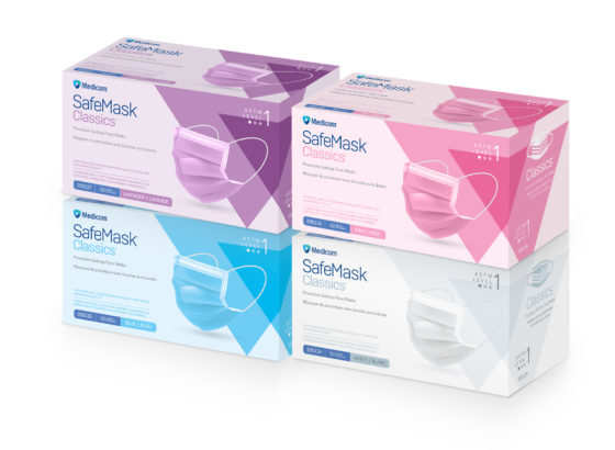 SafeMask Premier Procedure Earloop, ASTM Level 1, Pink, 50/Box, 2016 thumbnail 24