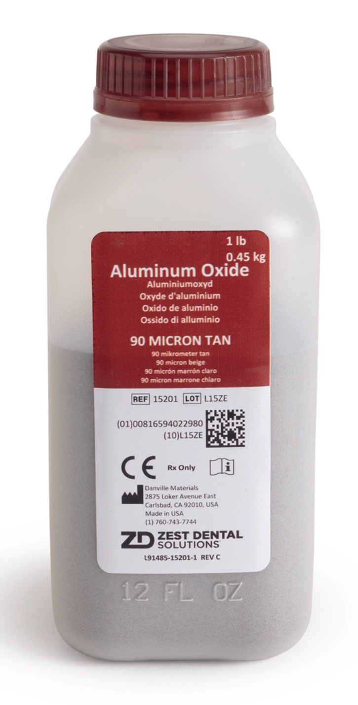 90 Micron Aluminum Oxide Tan 1 Lb - 90 Micron Aluminum Oxide Tan 1 Lb - Image 1