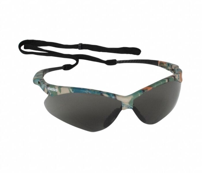 KC Nemesis Safety Eyewear Smoke AF Lens Camo Frame - KC Nemesis Safety Eyewear Smoke AF Lens Camo Frame - Image 1