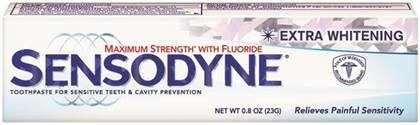-Sensodyne Extra Whitening Tube 4oz (12) - -Sensodyne Extra Whitening Tube 4oz (12) - Image 1