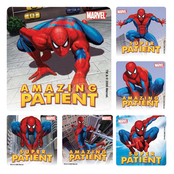 Stickers Spiderman Patient Assorted 100/Rl thumbnail 9