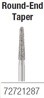 856-018SC FG Rd End Taper Diamond - Sterile (25) - 856-018SC FG Rd End Taper Diamond - Sterile (25) - Image 1