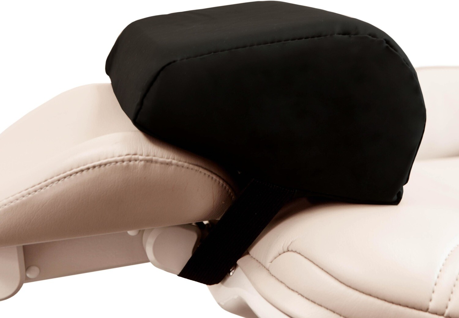 Cresent Low Profile Headrest Pillow, Black product image