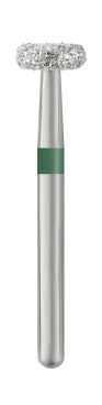 Piranha Diamond Single-Use Burs, FG, Wheel, # 909-042, 4.2 mm, Coarse, Green, 25/Pk, 909-042C thumbnail 14