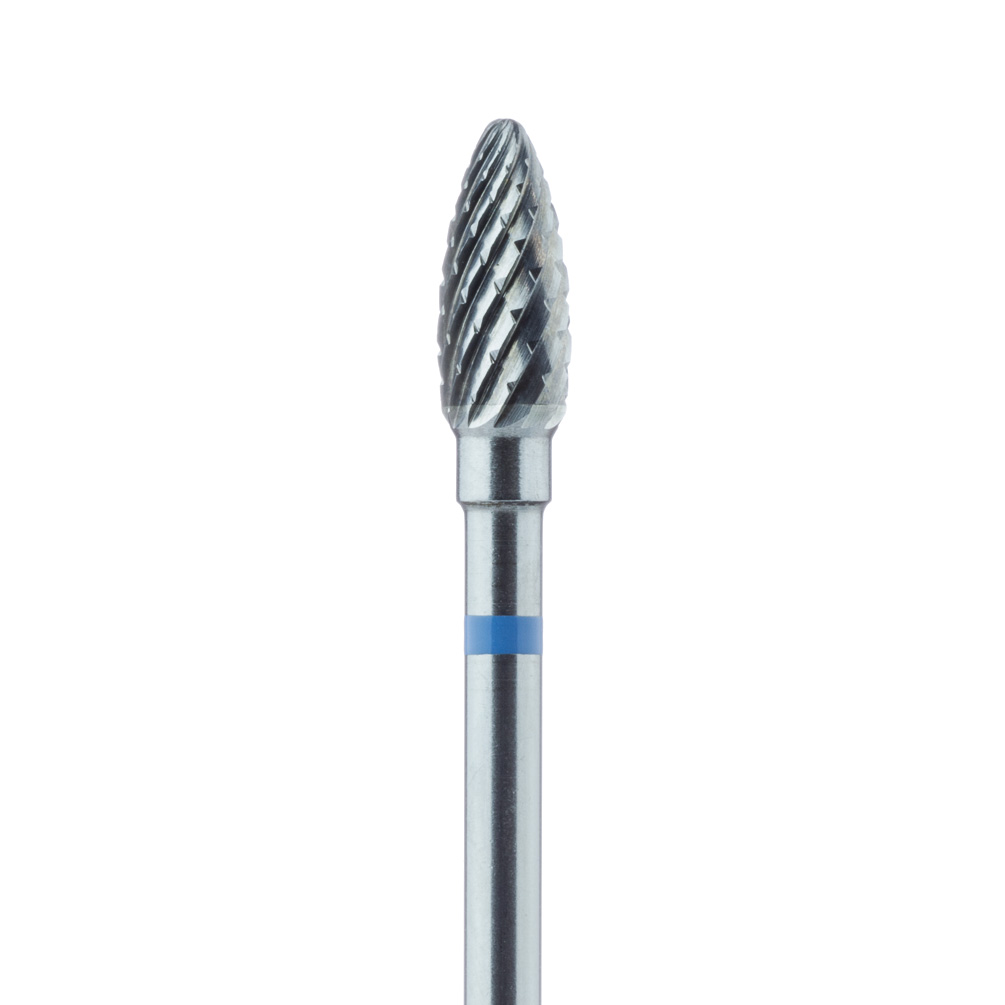 Laboratory Carbide Bur, HP, Cross Cut, # 251GX, 4.0 mm, Medium, Blue, 1/Pk, HM251GX-040-HP thumbnail 6