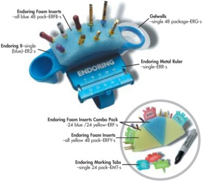 EndoRing e-Foam Inserts, Refill Pack, Blue, 48/Pk, ERFB thumbnail 6