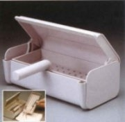 Tap & Slide Sterilization Tray, Liquid Cold Sterilant/Disinfection, Gray, 1/Pk, 35-697 thumbnail 12