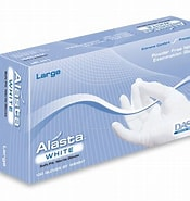 Alasta White Nitrile Exam Gloves Small White Non-Sterile thumbnail 9