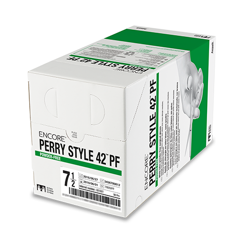 ENCORE Perry Style 42 PF Latex Surgical Gloves 8 Natural 50Pr/Bx product image