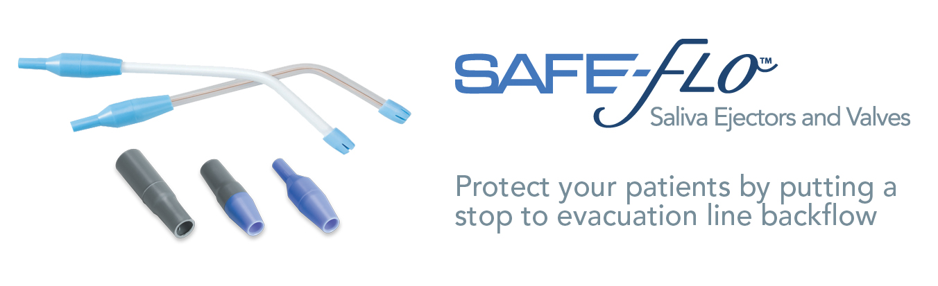 Safe-Flo Disposable Saliva Ejectors, with One-Way Valves, Plastic, Latex-Free, Clear, 100/Pk, M1001CLBU thumbnail 14