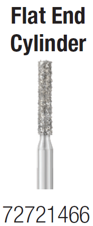 837-014SC FG Flat End Cylinder Diamond-Sterile (25 thumbnail 2