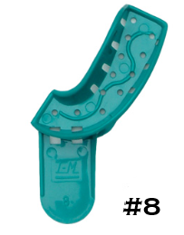 Impression Tray Green #8 UL/LR (12) - Impression Tray Green #8 UL/LR (12) - Image 1