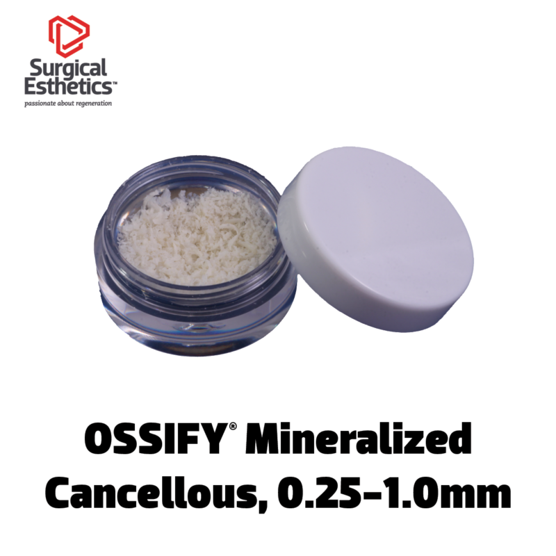 OSSIF-i sem Bone Allograft Mineralized 1.0cc Jar 0.25-1 mm Ea thumbnail 5