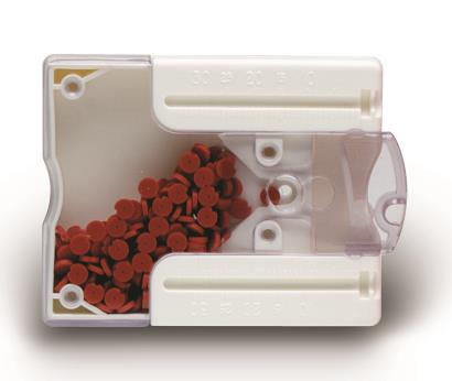 -True Stop Dispenser W/250 White Stops - -True Stop Dispenser W/250 White Stops - Image 1