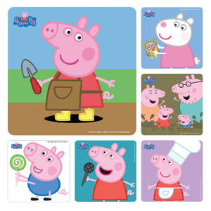 Stickers Peppa Pig 100/Rl image