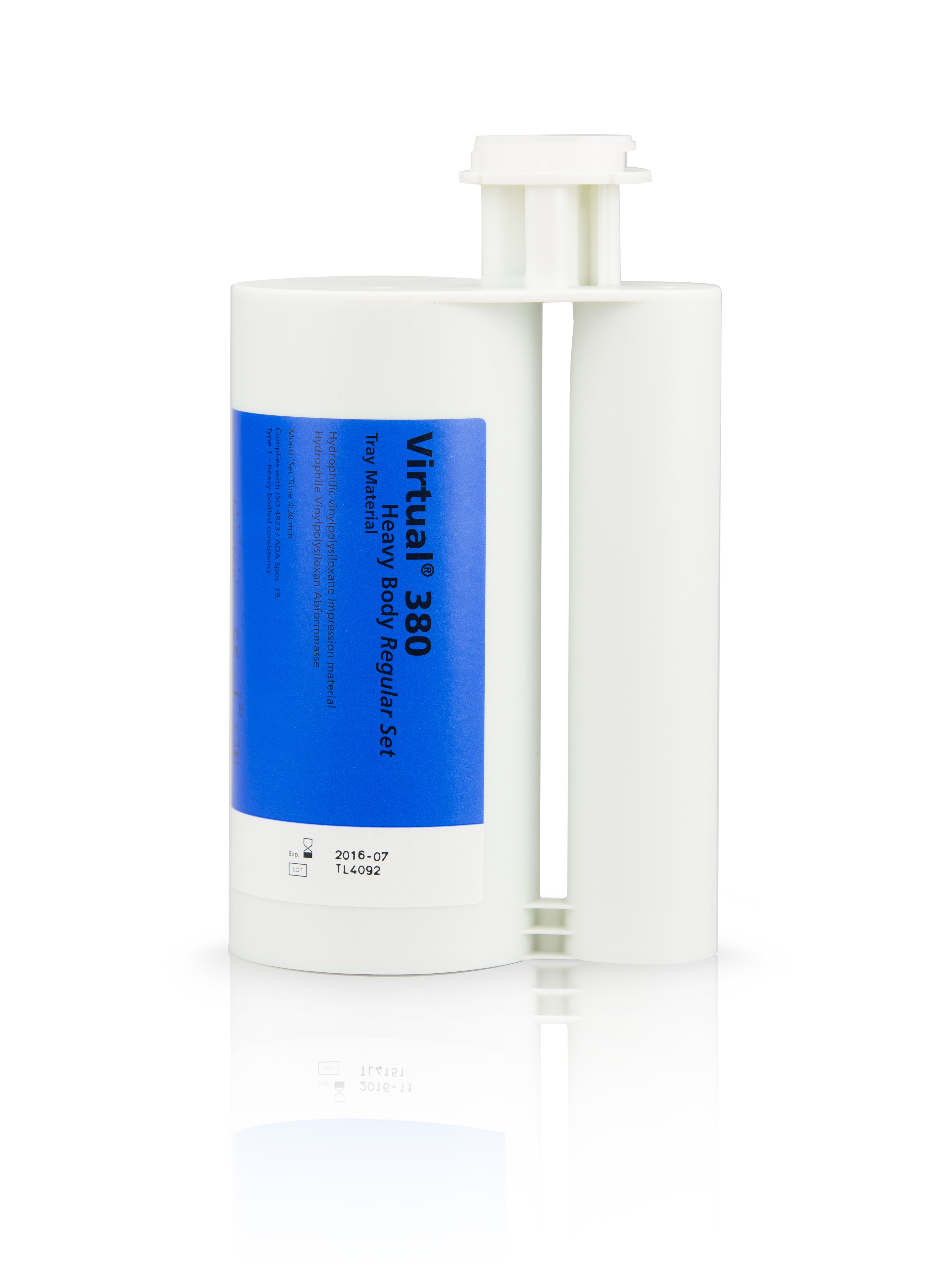 Virtual 380 Impression Material Regular Set Heavy Body Refill Ea image