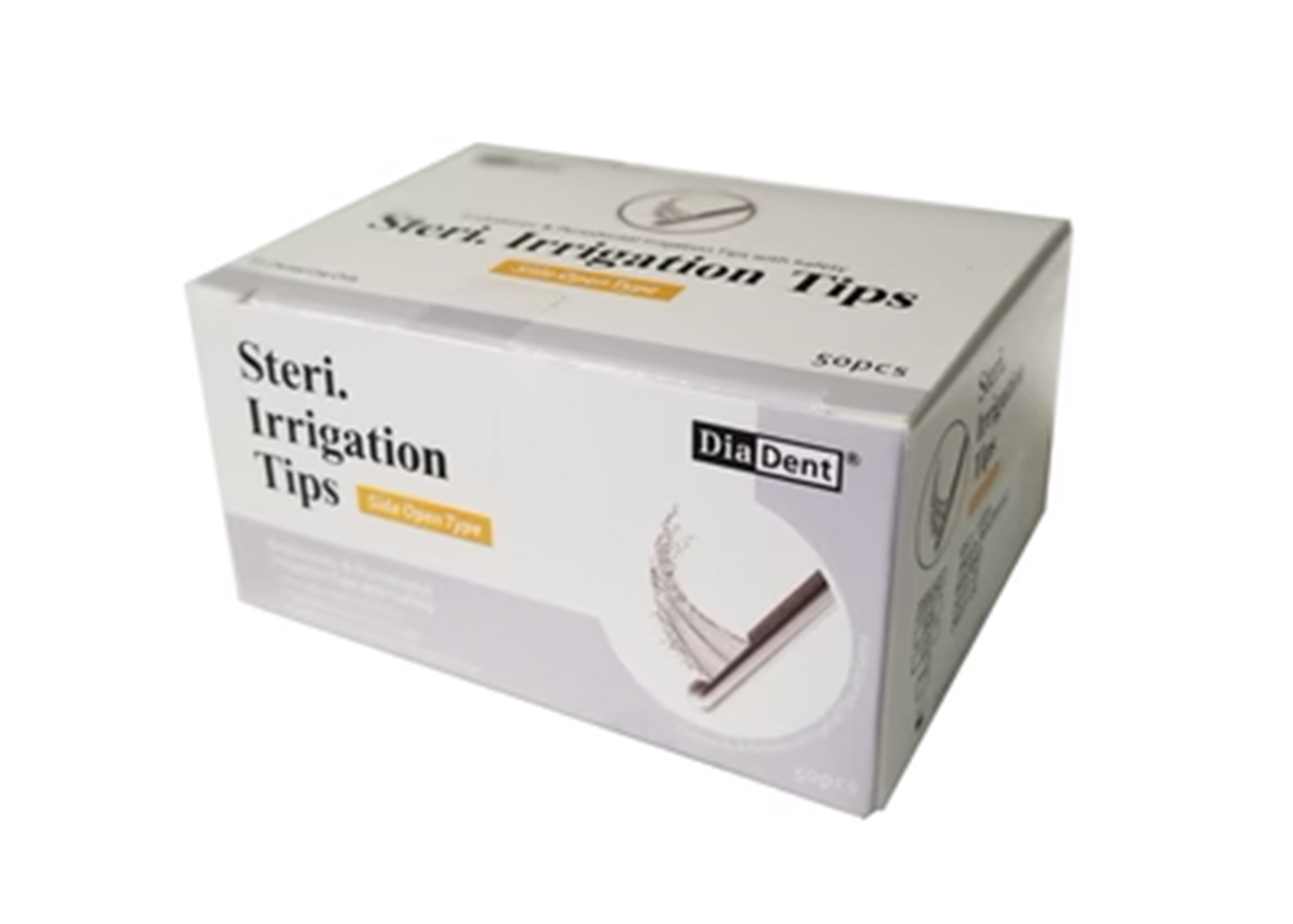 -Steri Sterile Irrigation Tips 31G Clear White (50) - -Steri Sterile Irrigation Tips 31G Clear White (50) - Image 1